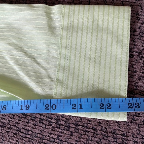 Strauss Long Sleeve Button Down Dress Shirt Size L - Picture 13 of 16